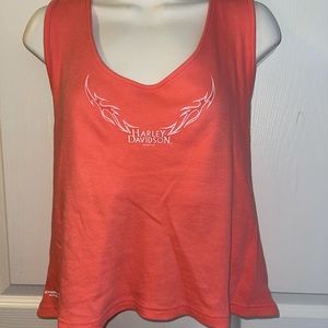 Harley-Davidson crop tank top